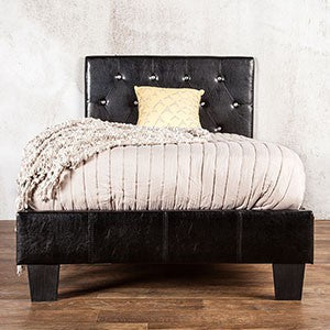 Velen Bed Black & White - Just Furniture (PA) - Multi Location