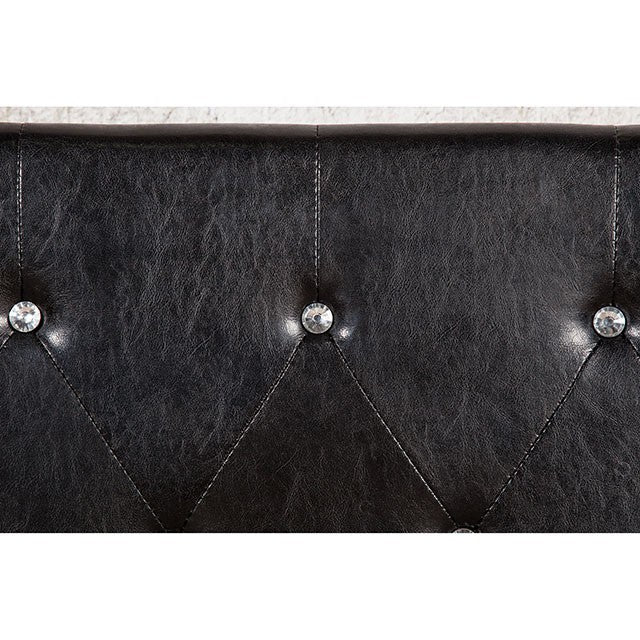 Velen Bed Black & White - Just Furniture (PA) - Multi Location