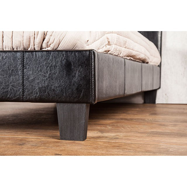 Velen Bed Black & White - Just Furniture (PA) - Multi Location
