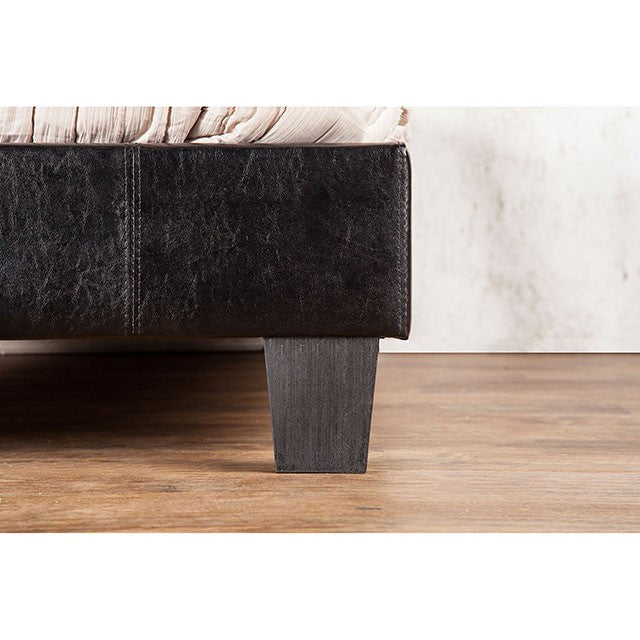 Velen Bed Black & White - Just Furniture (PA) - Multi Location