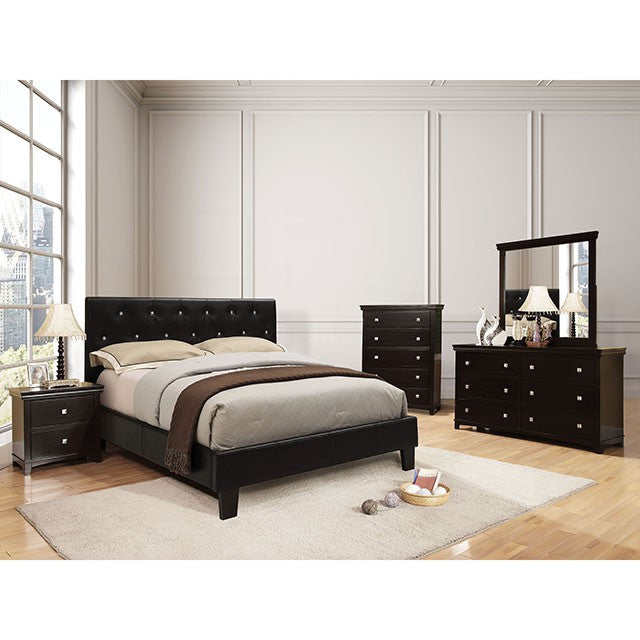 Velen Bed Black & White - Just Furniture (PA) - Multi Location