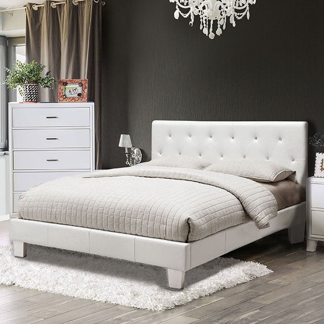Velen Bed Black & White - Just Furniture (PA) - Multi Location