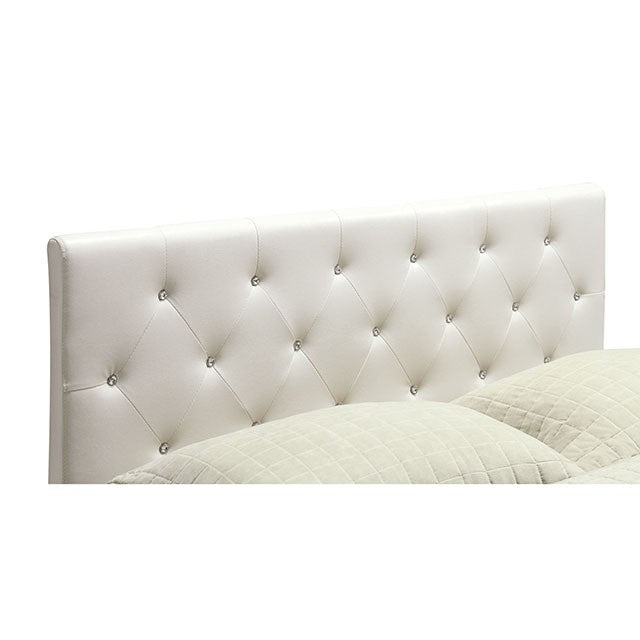 Velen Bed Black & White - Just Furniture (PA) - Multi Location