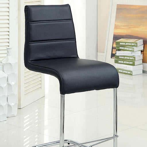 Mauna Counter Ht. Chair (2/Box) Black - Just Furniture (PA) - Multi Location