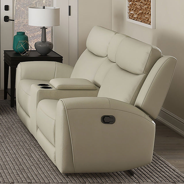 Jacobus Manual Recliner Loveseat w/ Console - Just Furniture (PA) - Multi Location