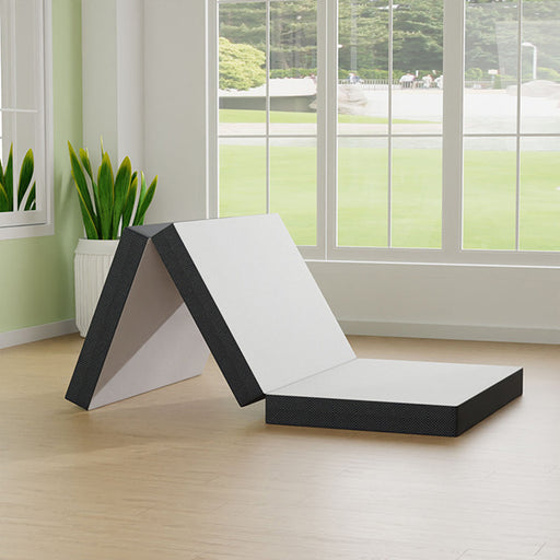 Hollyhock 4" Twin XL Tri-Fold Memory Foam Topper - Just Furniture (PA) - Multi Location