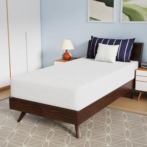 Nasturtium 10" Twin Bamboo Charcoal Infused Memory Foam - Just Furniture (PA) - Multi Location