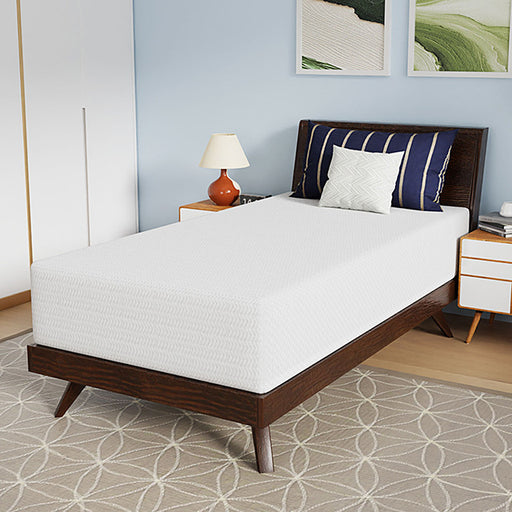 Nasturtium 12" Twin Bamboo Charcoal Infused Memory Foam - Just Furniture (PA) - Multi Location
