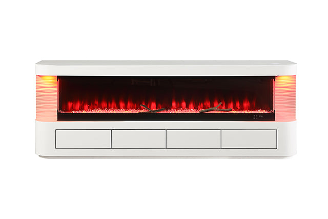 Luken 71" TV Stand w/ Electric Fire Place - Just Furniture (PA) - Multi Location