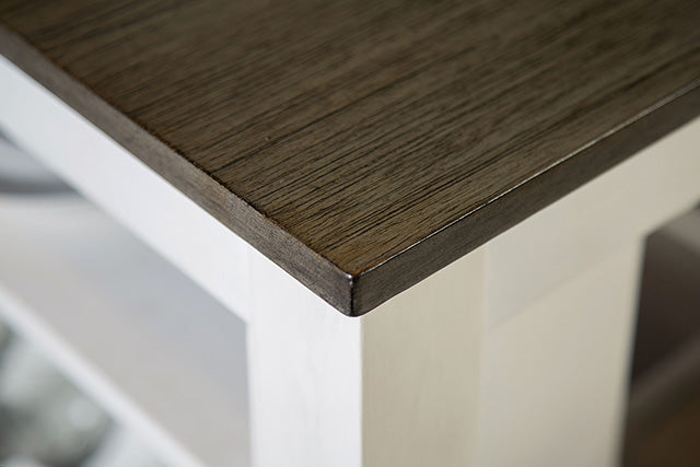 Lescles 3 Pc Counter Ht Set (1 Table + 2 Chairs) - Just Furniture (PA) - Multi Location