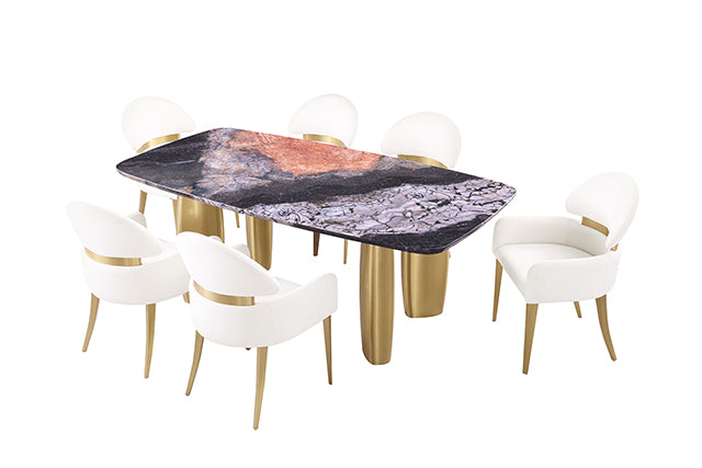 Northolt 7 Pc Dining Table Set - Just Furniture (PA) - Multi Location