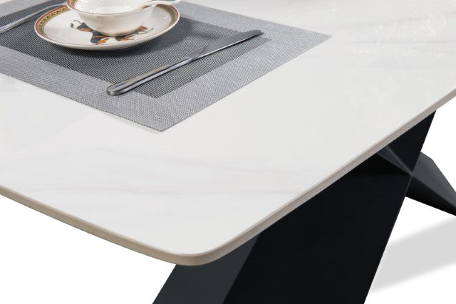 Lenvik 7 Pc Dining Table Set White - Just Furniture (PA) - Multi Location