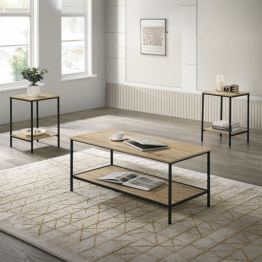Pallas 3 Pc. Table Set Natural - Just Furniture (PA) - Multi Location