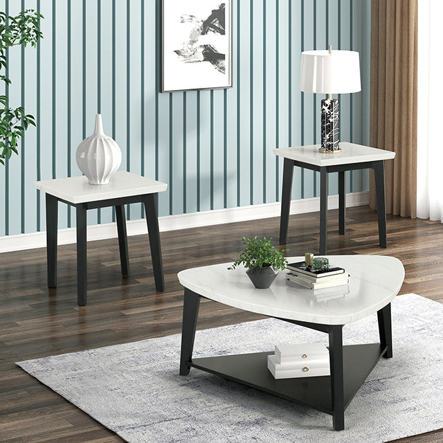 Thisted Triangle Marble Coffee Table - Just Furniture (PA) - Multi Location