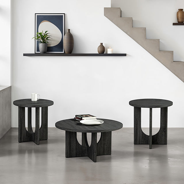 Holen 3 Pc. Table Set Gray - Just Furniture (PA) - Multi Location