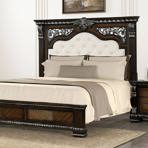 Promenade Bed Dark Brown & White - Just Furniture (PA) - Multi Location