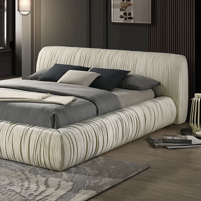 Palmdale Bed Black & Ivory - Just Furniture (PA) - Multi Location