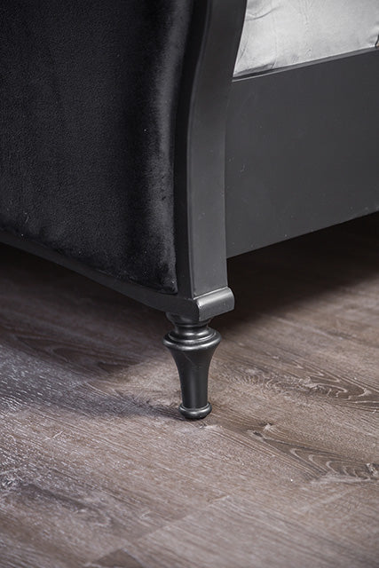 Melodi Parc Bed Black & Silver - Just Furniture (PA) - Multi Location