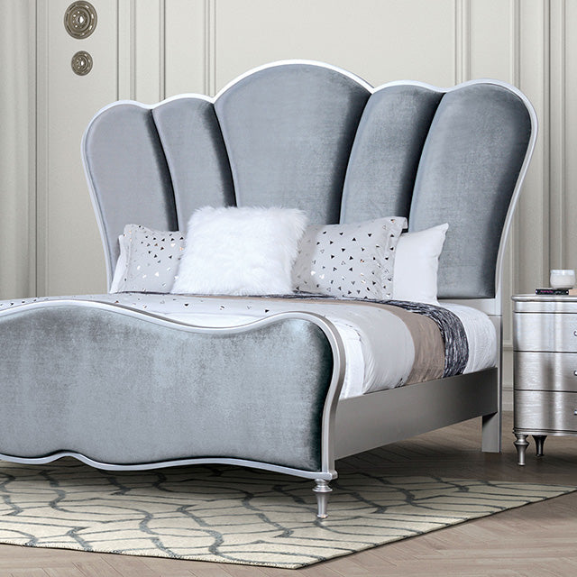 Melodi Parc Bed Black & Silver - Just Furniture (PA) - Multi Location