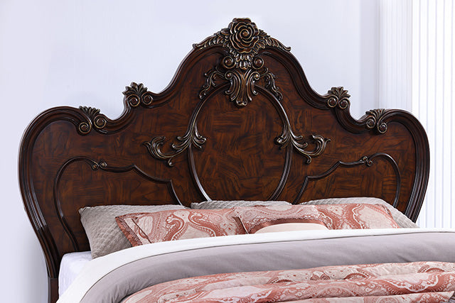 Roselli E.King & Queen Bed White & Chrome - Just Furniture (PA) - Multi Location