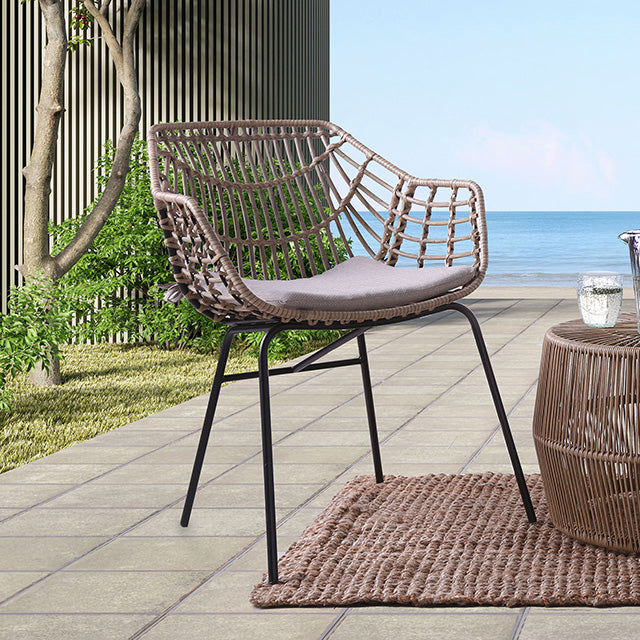 Livana Outdoor Chair (2/CTN) - Just Furniture (PA) - Multi Location