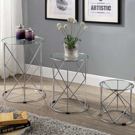 Madyson 3 Pc. Nesting Table - Just Furniture (PA) - Multi Location