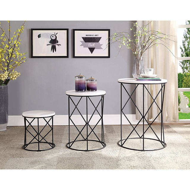 Madyson 3 Pc. Nesting Table - Just Furniture (PA) - Multi Location