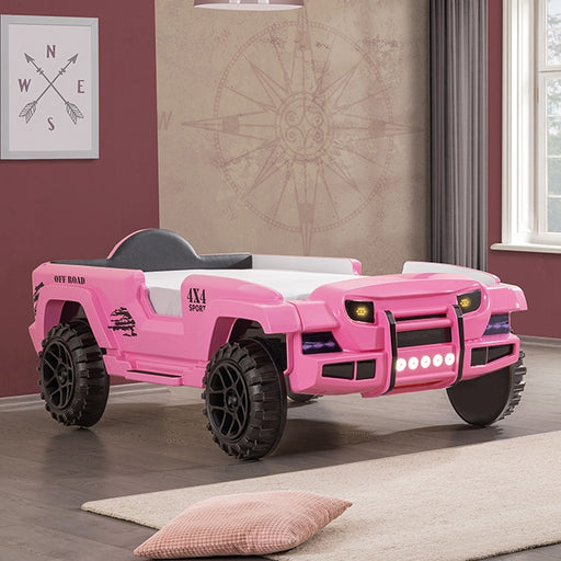 Randlar Bed Pink, Green, & Black - Just Furniture (PA) - Multi Location