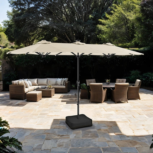 Musa Rectangular Market Umbrella - Just Furniture (PA) - Multi Location