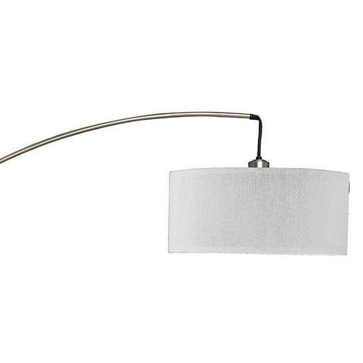 Jess Brushed Steel Arch Lamp - Just Furniture (PA) - Multi Location