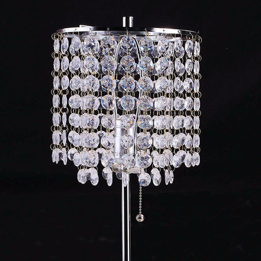 Perla Chrome Table Lamp - Just Furniture (PA) - Multi Location