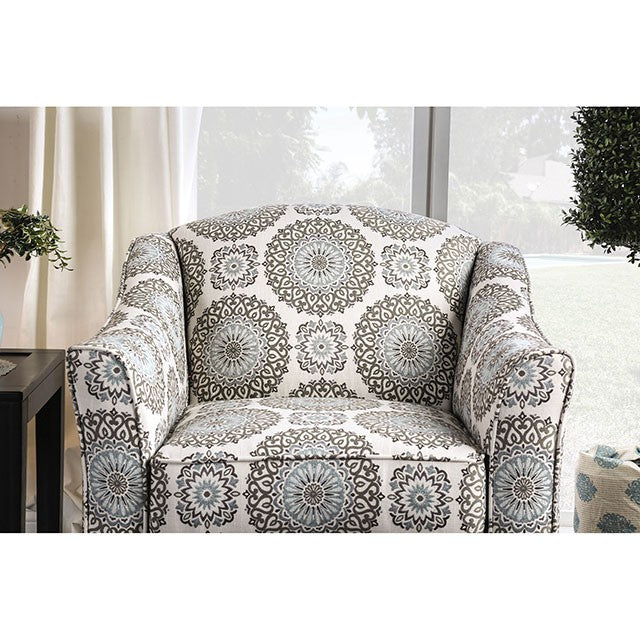 Misty Ivory/Pattern Floral Chair - Just Furniture (PA) - Multi Location