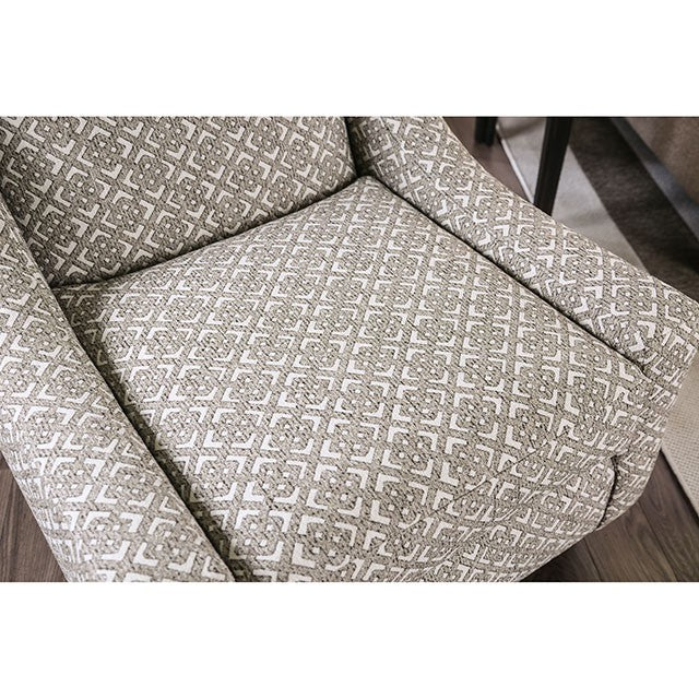 Dorset Light Gray/Pattern Square Chair - Just Furniture (PA) - Multi Location