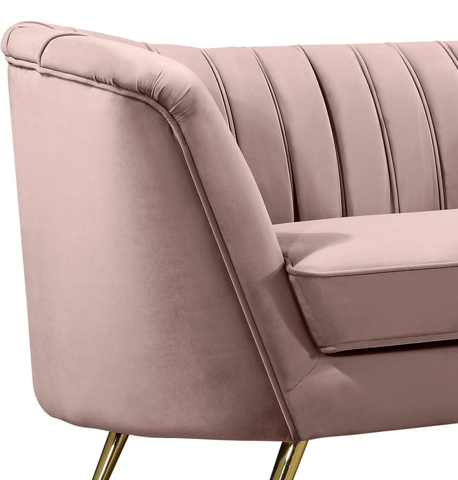 Margo Pink Velvet Chair