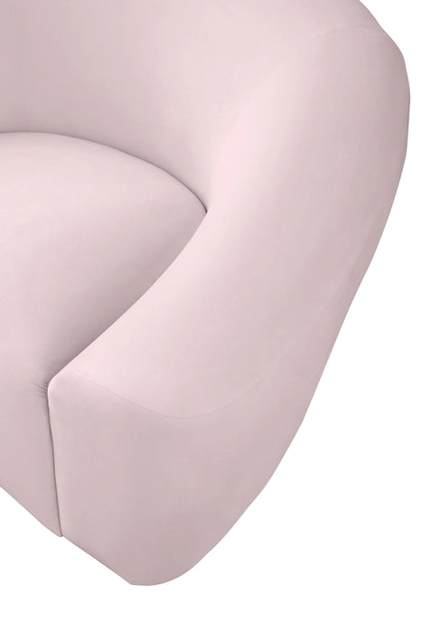 Riley Pink Velvet Chair