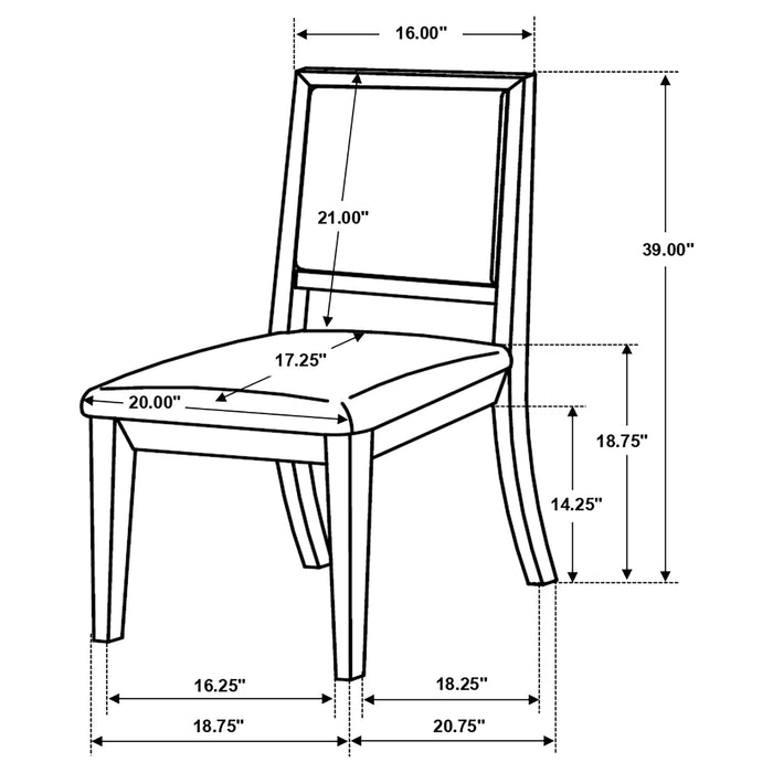 Louise Dining Side Chair - Just Furniture (PA) - Multi Location