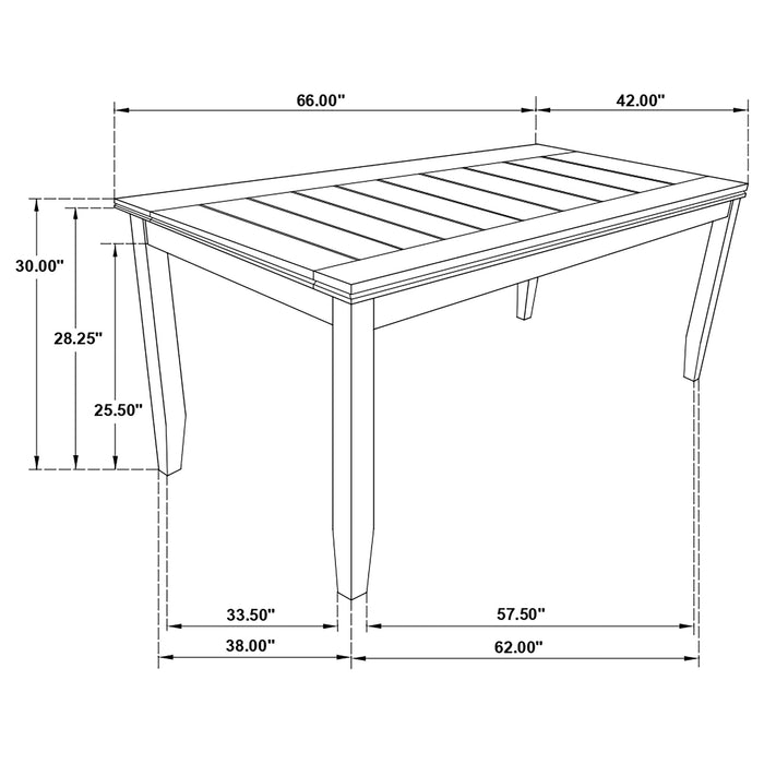 Dalila Dining Table - Just Furniture (PA) - Multi Location