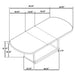 Leandro Extension Dining Table - Just Furniture (PA) - Multi Location