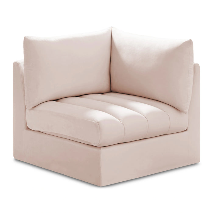 Jacob Pink Velvet Corner