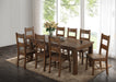 Coleman Rectangular Dining Table Rustic Golden Brown - Just Furniture (PA) - Multi Location