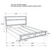 Miranda Panel Platform Storage Bed - Just Furniture (PA) - Multi Location