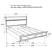 Miranda Panel Platform Storage Bed - Just Furniture (PA) - Multi Location