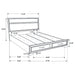 Miranda Panel Platform Storage Bed - Just Furniture (PA) - Multi Location
