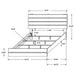 Brantford Panel Bed - Just Furniture (PA) - Multi Location