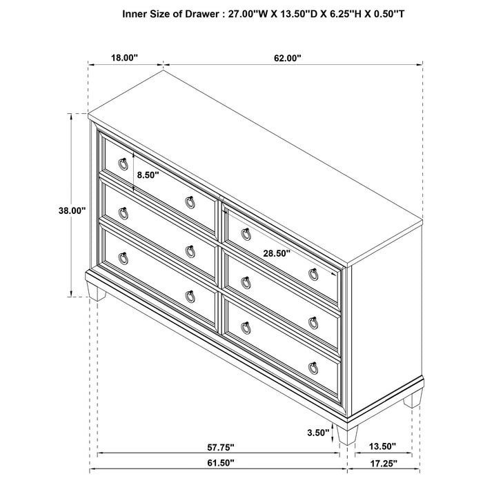 Pembroke Dresser - Just Furniture (PA) - Multi Location