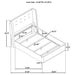 Leandro Bedroom Set - Just Furniture (PA) - Multi Location