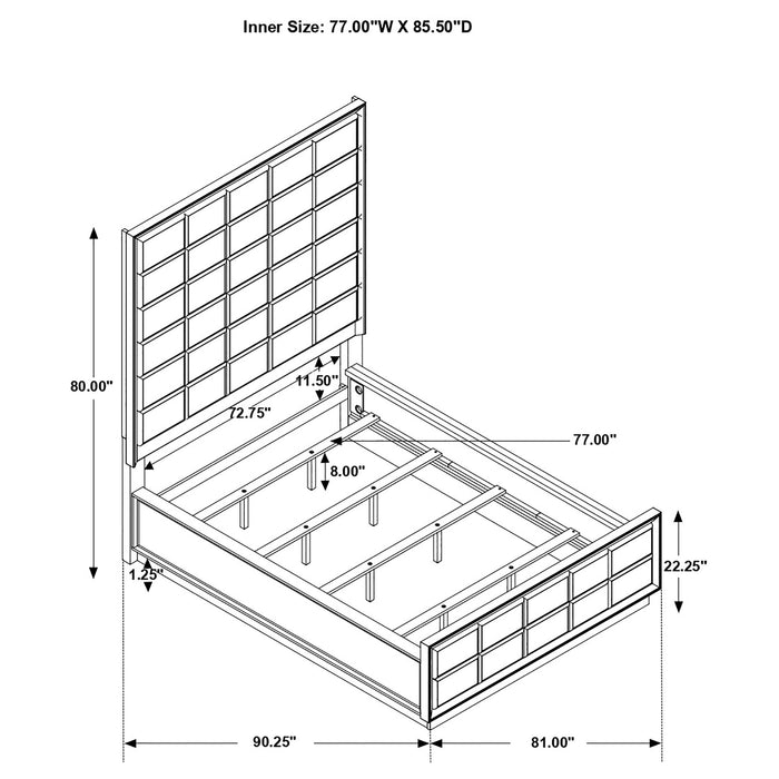 Durango Panel Bed - Just Furniture (PA) - Multi Location