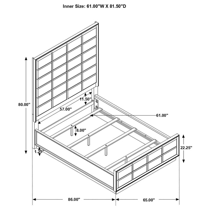Durango Panel Bed - Just Furniture (PA) - Multi Location