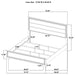 Wright Panel Bed - Just Furniture (PA) - Multi Location