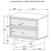 Kailani Nightstand - Just Furniture (PA) - Multi Location